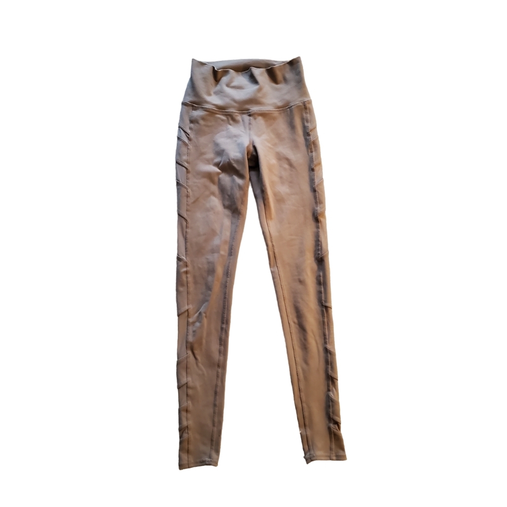 ALO YOGA | Compression  Leggings in Tan / Beige (Size XS)